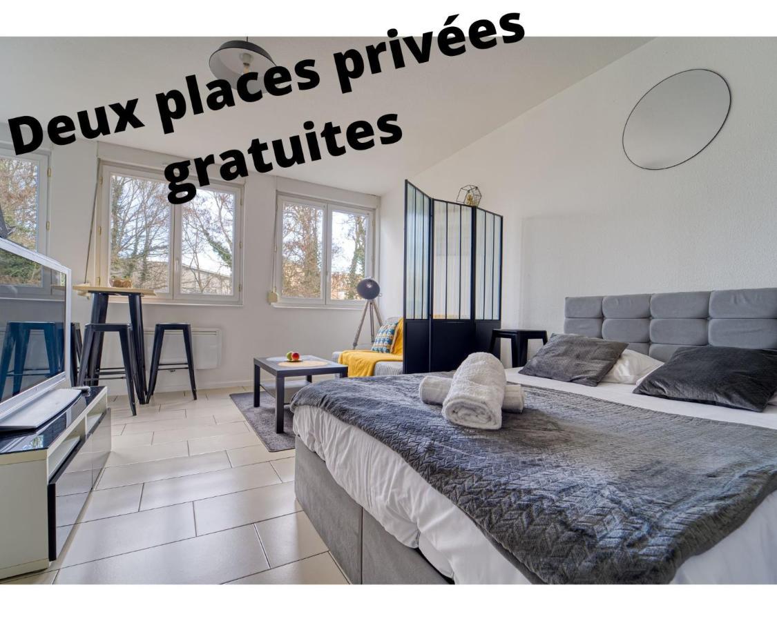 Le Muse Quartier Ville Proche Transport Parking Prive Un-Sejour-A-Part Metz Exterior photo